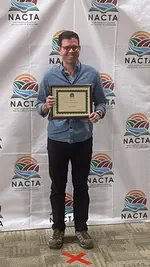 Miguel gets NACTA Educators Award