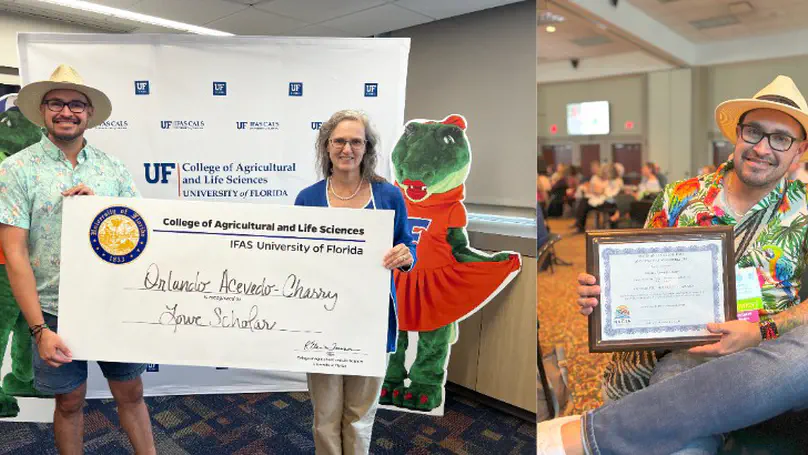 Orlando wins UF-CALS and an international teaching award